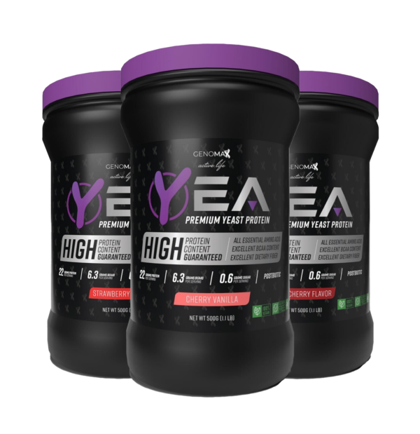 Vanilla Cherry + Sour Cherry Flavor + Strawberry Flavor 3x500g - Yea Protein