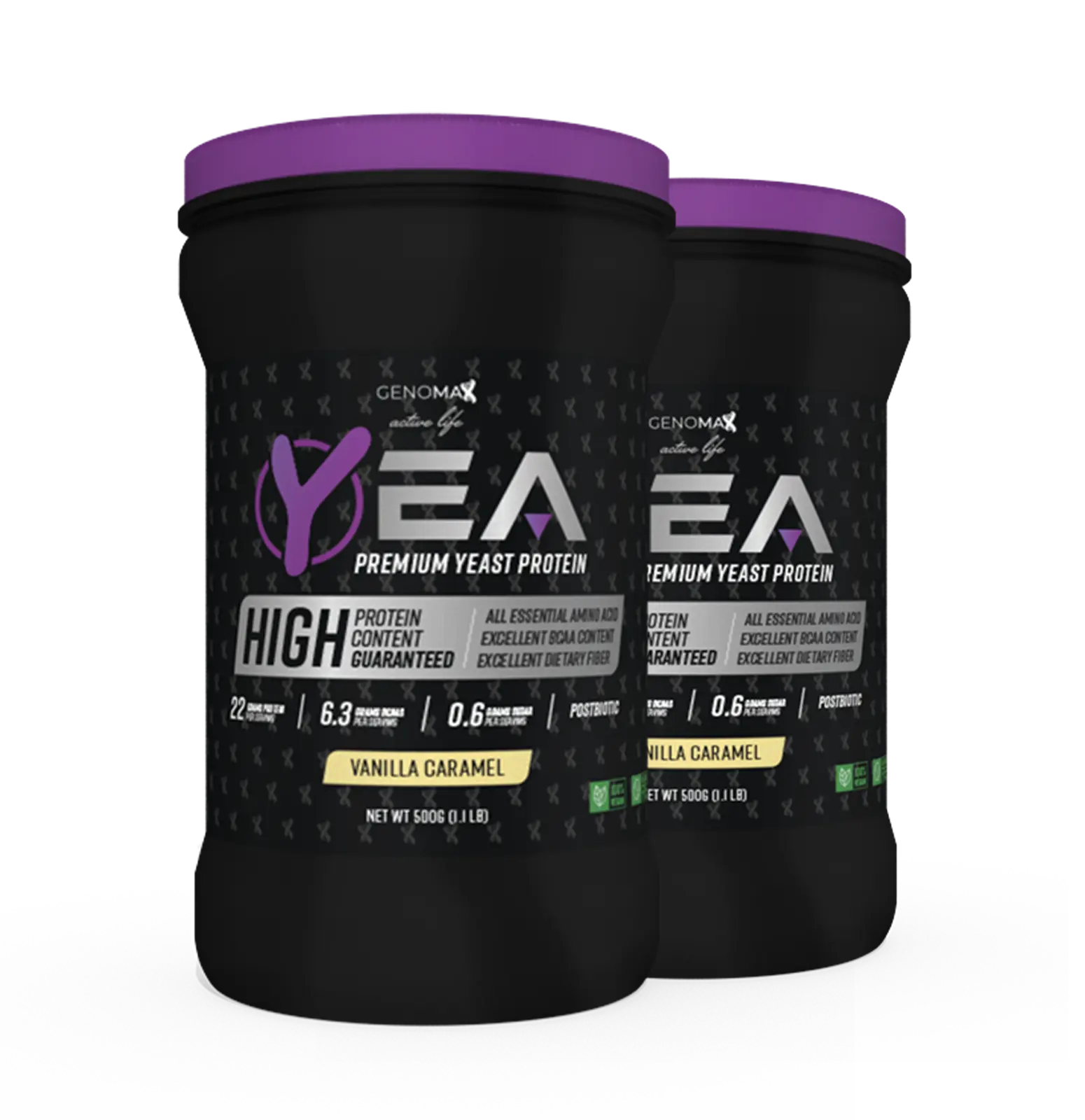 Yea Protein Vanilla Caramel 2x500g