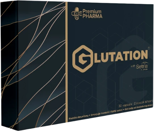 Glutation sa Setria glutationom, 30 kapsula